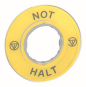 GS Unterlegschild Not-Halt 3D    ZBY9220 