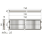 PIL GYM+ 2 135 S/EW 840 WH87     3107127 