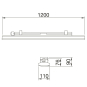 GEWISS FRleuchte LED SMART 3   GWS3236PL 