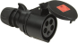 ABL CEE Kupplung schwarz IP44    K31S20B 