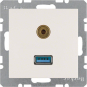 BER USB / 35 mm Audio Steckdo 3315391909 