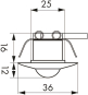 BEG Luxomat Einbau Präsenzmelder   92912 