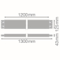 LEDV Linear Indiviled Verbinder weiss 