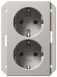 GIRA 273526 SCHUKO-Doppelsteckdose SH 