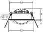 BRUM LED EBS 230V 6W 3000K BB   38363073 