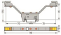 WAGO 790-311 Sammelschienenhalter,für 