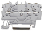 WAGO 2000-1302 3-Leiter-Durchgangsklemme 
