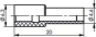 TG KNICKSCHUTZTUELL SW IDX   B00080A0002 