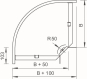 OBO RB 90 610 FS Bogen 90° 