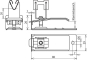 DEHN Dachleitungshalter Niro mit  206399 
