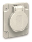 Schneider Schukosteckdose grau    PKS61G 