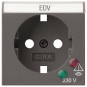 GIRA 144128 Abdeckung SCHUKO-Steckdose 