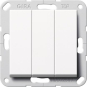 GIRA 283203 Wippschalter 3fach Wechsel 