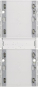 GIRA 513200 Tastsensor3 Komfort 2fach 