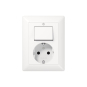 JG Schuko-Steckdose /Wechsels. AS5576UWW 