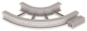 Unex Flachbogen 90  lichtgrau   67526-04 