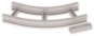 Unex Flachbogen 45  lichtgrau   67317-04 