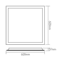 Nobile LED Panel Backlight 62 1580461047 