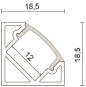 Nobile Alu Eck-Profil 2       5011146813 