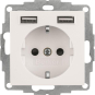 Berker Steckdose SCHUKO/USB Q.x 48036089 