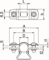 OBO ASL 733 12 A2 Abstandschelle 