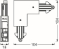 Ledvance Tracklight accessories Corner 