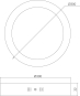 Nobile LED Panel Aufbau 300 R 1561291411 