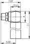 TG MMCX-Kabelwinkelstecker     100025097 