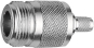TEGA N-Kabelbuchse Cr/Cr     J01021B0117 