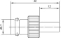 TG BNC-Kabelbuchse CR/CR 50  J01001A0073 