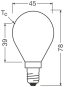 Ledvance LED CLASSIC P DIM S 4.2W 927 