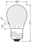 LEDV LED Tropfen 2,5-25W/827 250lm 