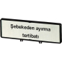 EATON ZFSNT79-T0 Träger m.Schild  186903 