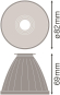 LEDV TRACK SP REFLECTOR D95 FL 4X1 