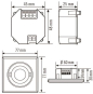 Esylux PD-FLAT-S 360i/8 SW    EP10428715 