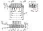 WAGO 722-242/031-000 THT-Federleiste, 