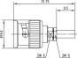 TEGA BNC-Kabelstecker Cr/Cr  J01002A0051 