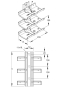 Niedax Kabelwannensystem 1f      KWS 1 F 