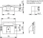 TG Modul-Aufnahme 1-fach     H02010A0049 