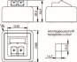 TG Modul-Aufnahme AP 80x80   H02000A0092 