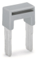 WAGO 283-409 Brücker,isoliert,grau 