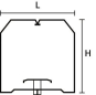 Hellermann HTWD-BWR-60X80-PC/ABS-BK(20) 