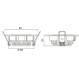 RUTEC LED Einbaustr. 8W    ALU53475UWWOK 