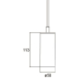 Brumberg LED-Pendelleuchte      88856165 