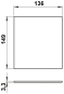 ALBE Borosilikatglas, klar      90220320 