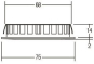 BRUM LED-Möbeleinbaustrahler    12127153 