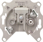 GIRA 004600 Antennensteckdose EDU04F 