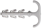 Fischer Zwillingsschelle Steckfix 058184 