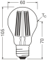 Ledvance LED CLASSIC A 7.2W 840 Clear 