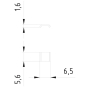 SIEM Schilder, flach, quer 8WH8141-3AB05 